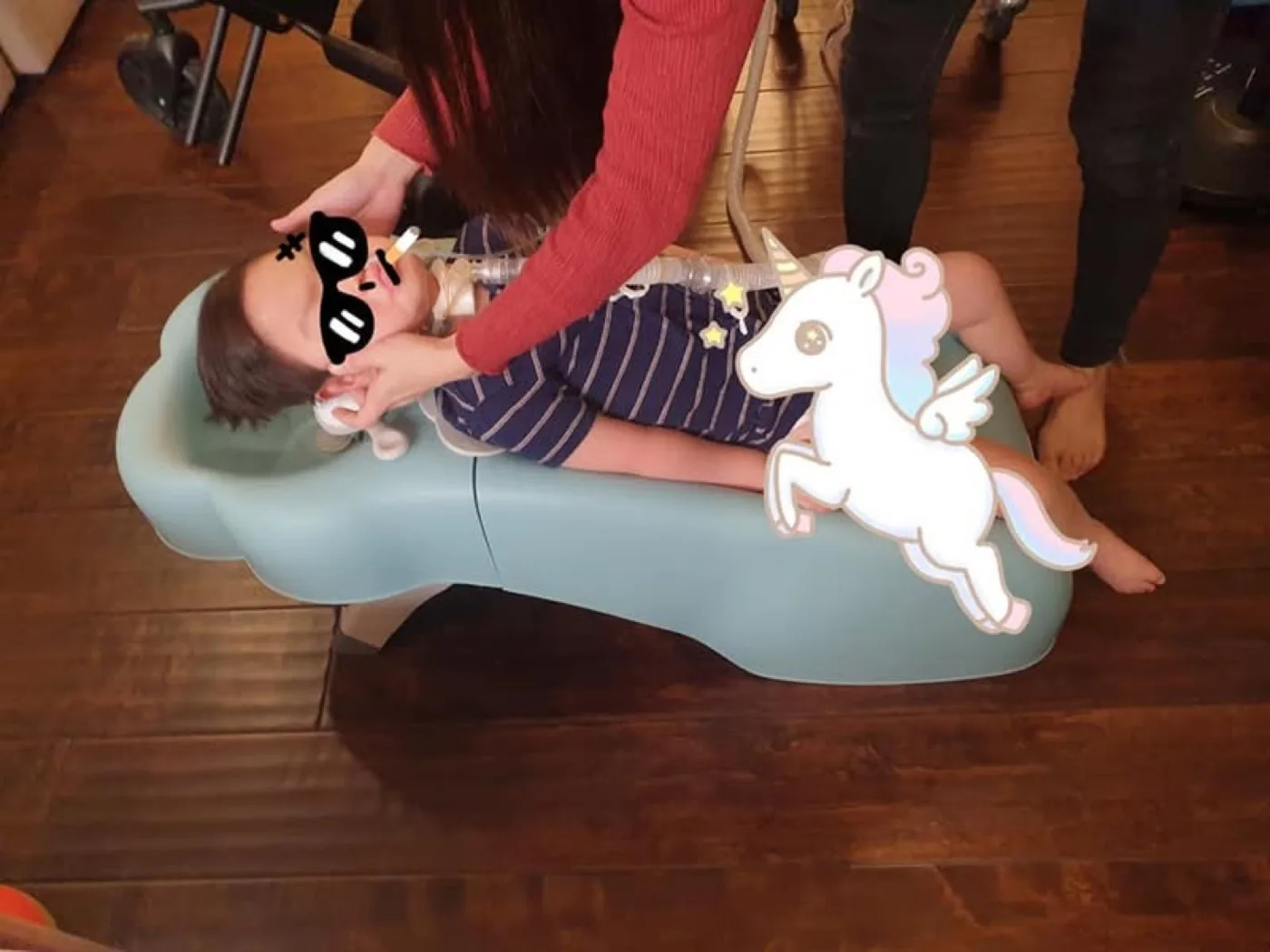 氣切孩子的洗澡挑戰:行動浴缸怎麼解決難題 照片 2
